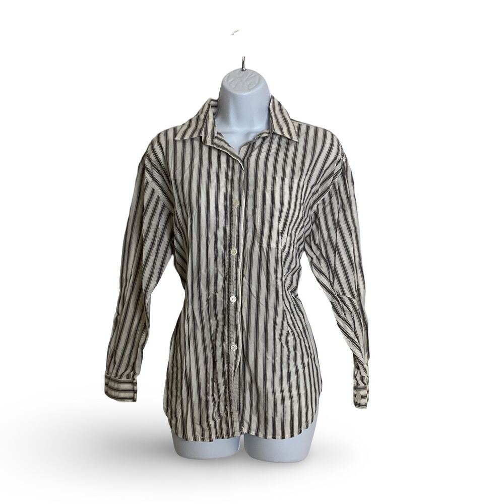 Harve Benard Striped Button Down